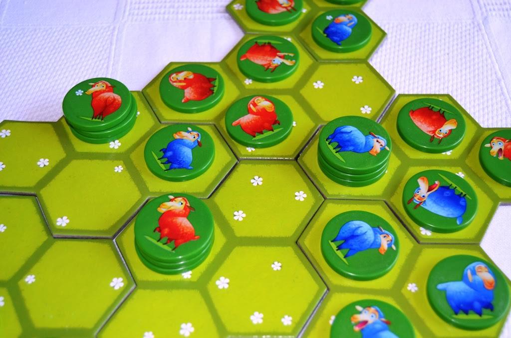 OVCE, BOJ O PASTVINY (DESKOVÁ HRA)